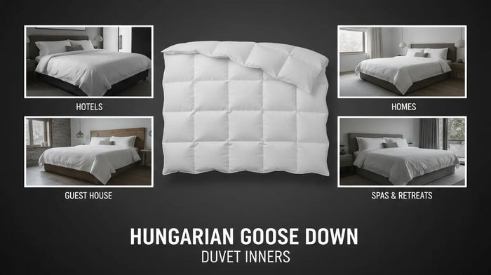 Ideal uses for Hungarian Goose Down Duvet Inners