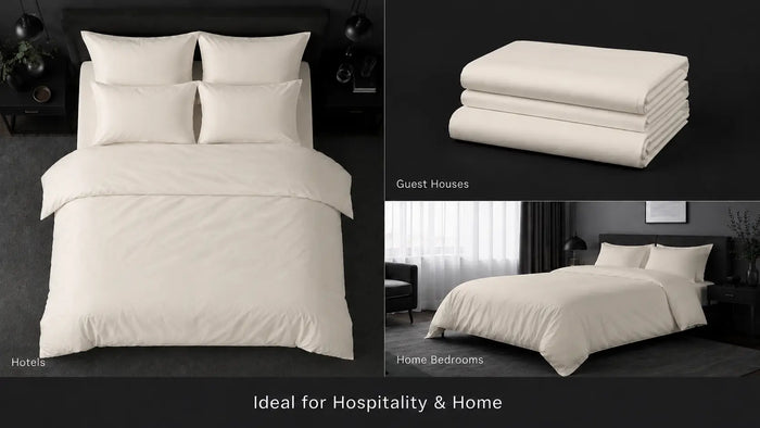 Ideal uses for Cream Cotton 200TC Duvet Cover Set