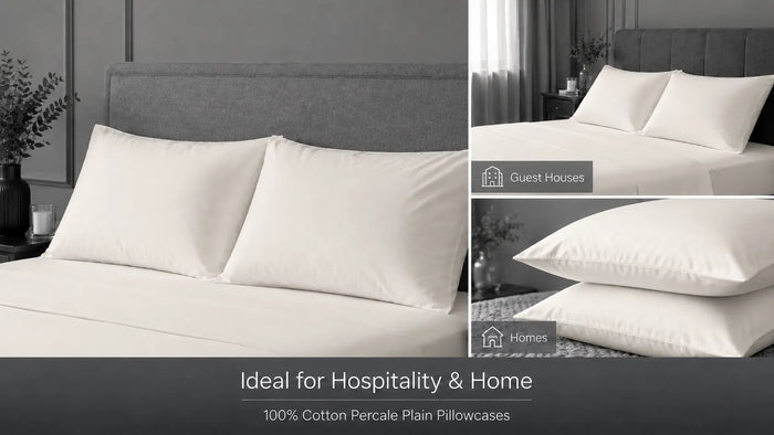 Ideal uses for Cream Cotton 200TC Pillow Case