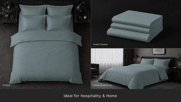 Ideal uses for Duck Egg Cotton 200TC Oxford Duvet Cover Set