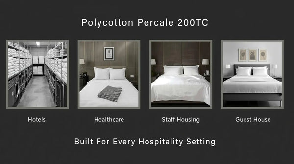 Polycotton Percale 200TC