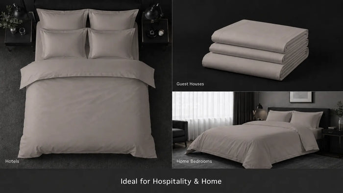 Ideal uses for Stone Cotton 200TC Oxford Duvet Cover Set