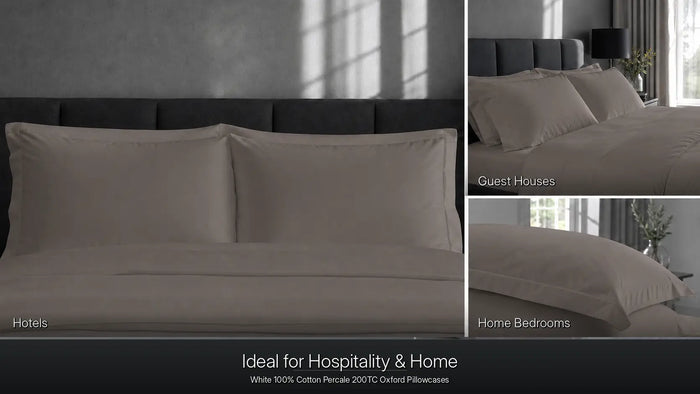 Ideal uses for Stone Cotton 200TC Oxford Pillow Case