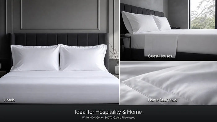 Ideal uses for White Cotton 300TC Oxford Pillow Case