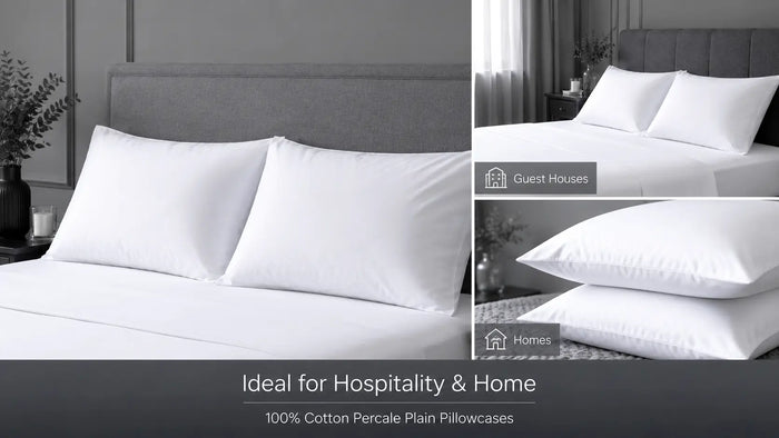 Ideal uses for White Cotton 200TC Pillow Case