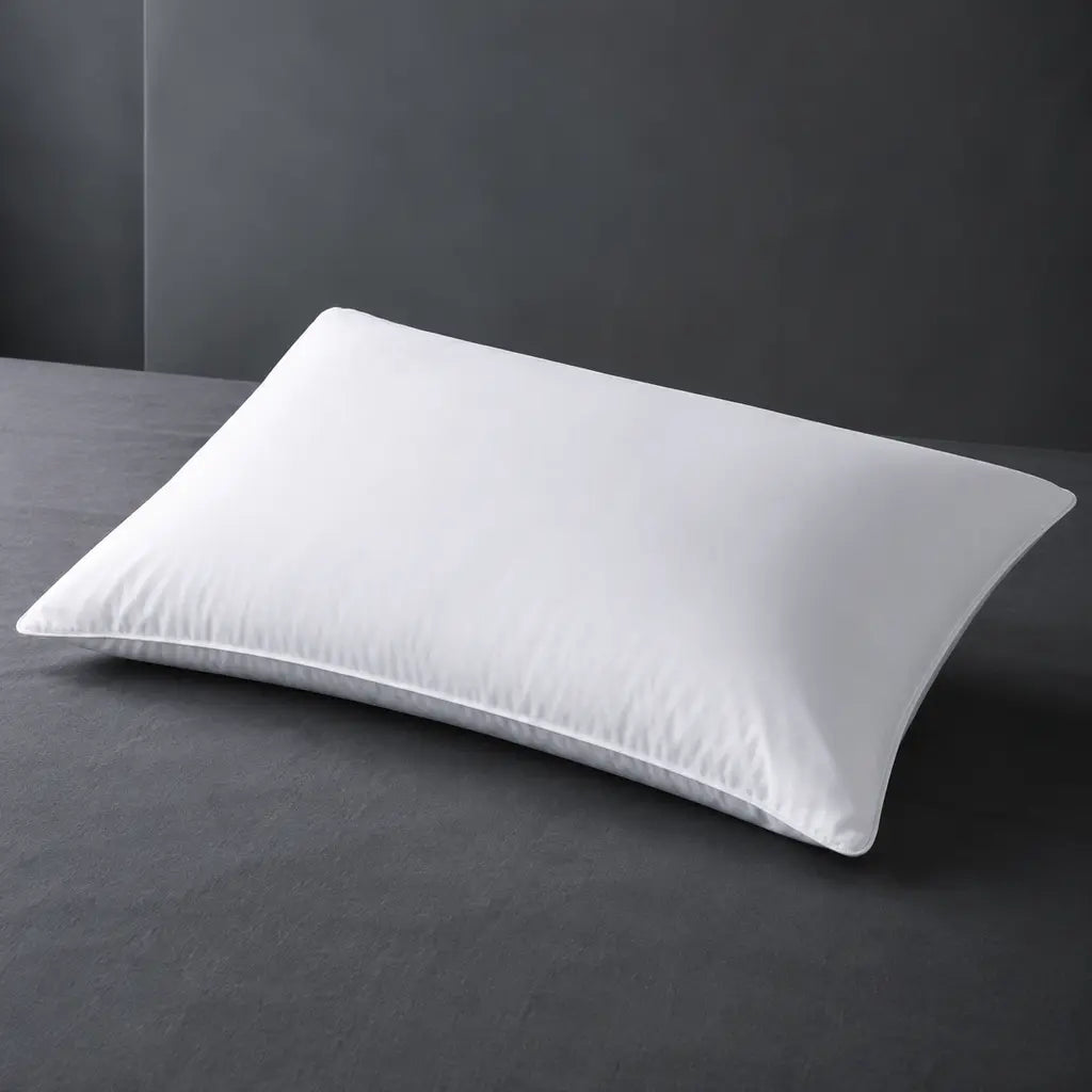Luxury Microfibre Pillow inner on a cool charcoal surface