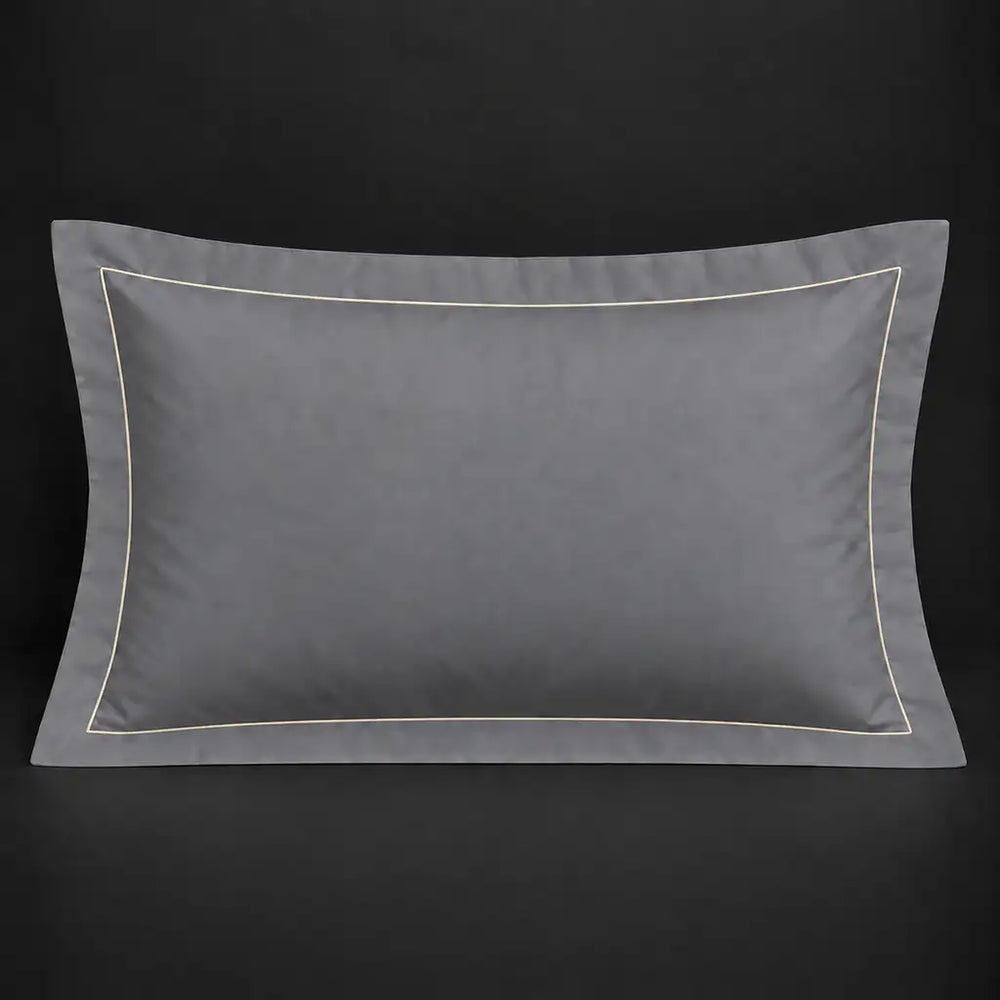 Cream satin stitch