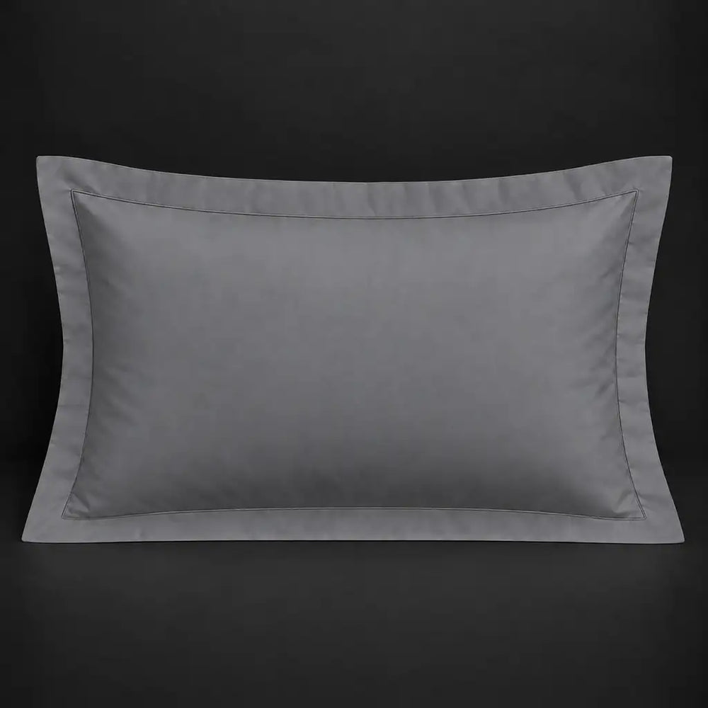 Grey satin stitch
