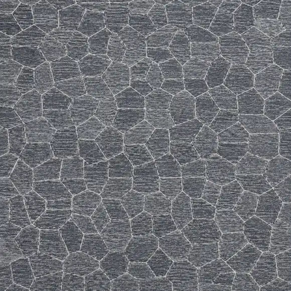Papini Babylon rug in Thunder - product view - Linen and Co