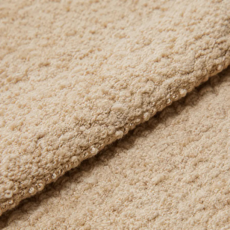 Papini Frontier rug in Caramel - close-up detail - Linen and Co