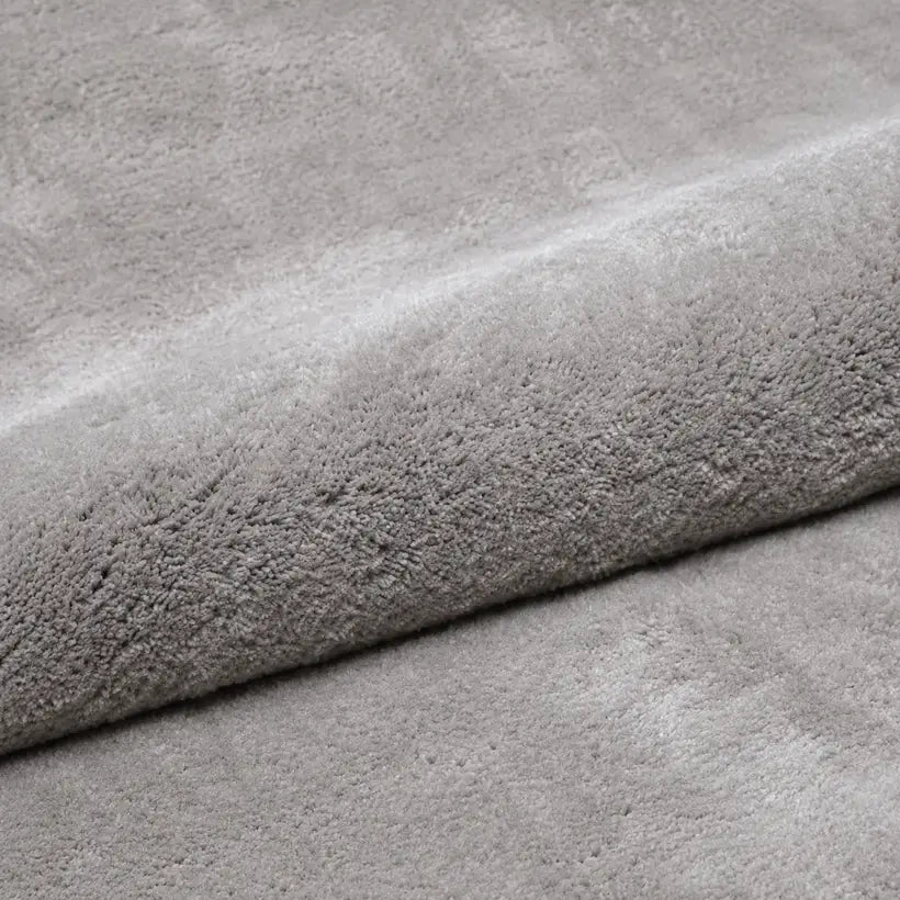 Papini Temptation rug in Greystone - close-up detail - Linen and Co