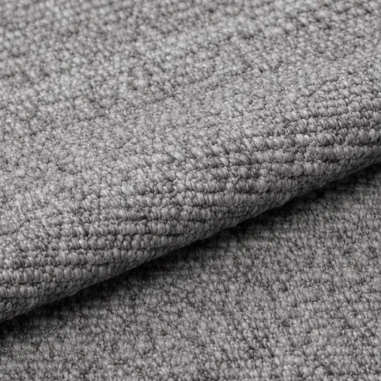 Papini Wayfarer rug in Cloud - close-up detail - Linen and Co