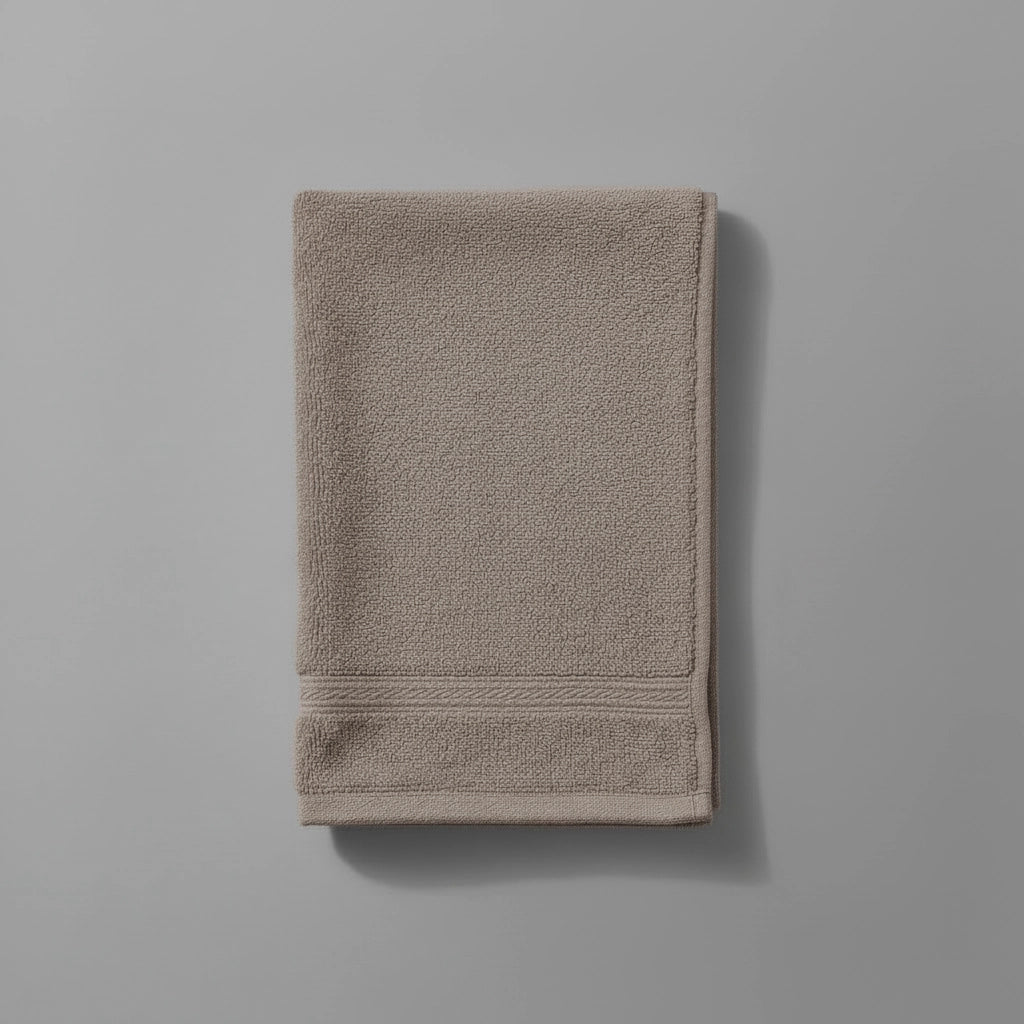 Linen and Co pebble Bristol Big and Soft guest towel for luxury hospitality and residential bathrooms in South Africa