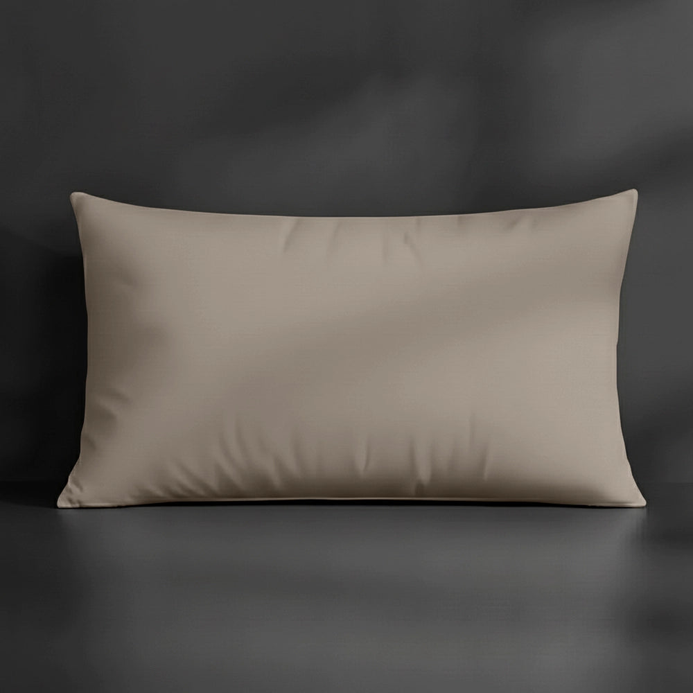 Stone Plain pillowcase by Linen and Co - premium bed linen