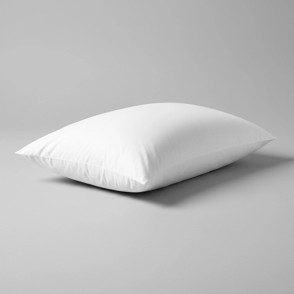 pillows luxury microfibre with cotton percale fabric – Linen & Co hospitality bedding