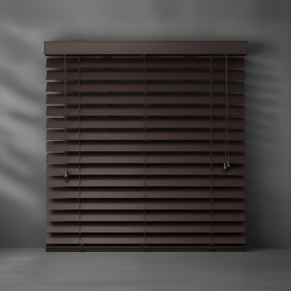Colour 048 50mm Plain Aluminium Venetian blind by Linen and Co - premium hospitality window blinds
