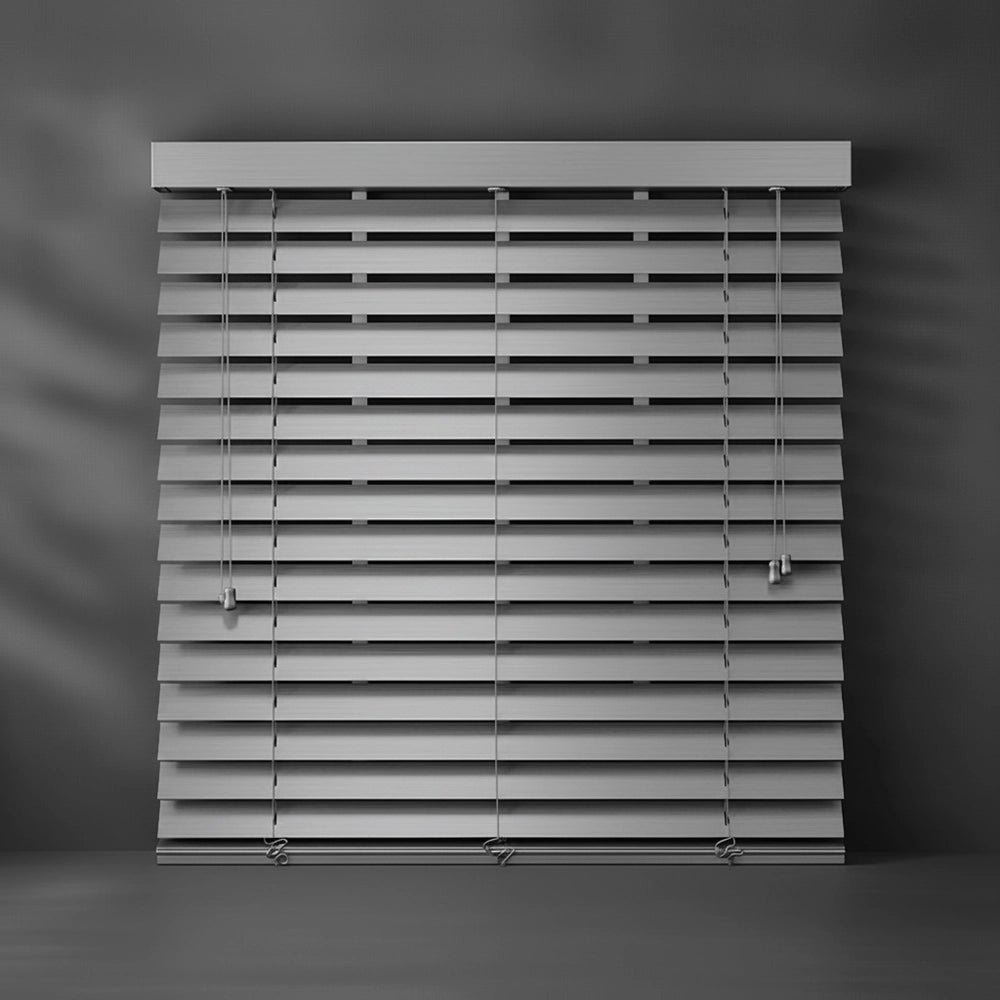 Colour 902 50mm Plain Aluminium Venetian blind by Linen and Co - premium hospitality window blinds