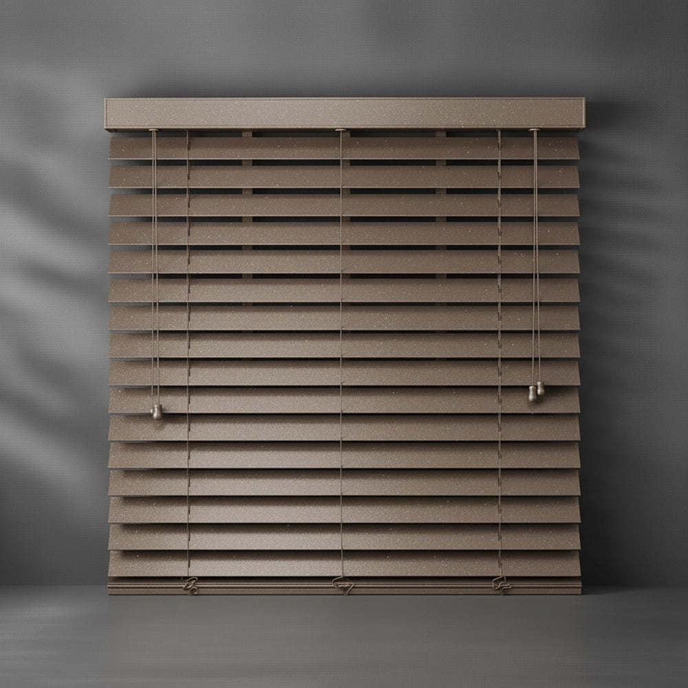 Colour 907 50mm Plain Aluminium Venetian blind by Linen and Co - premium hospitality window blinds