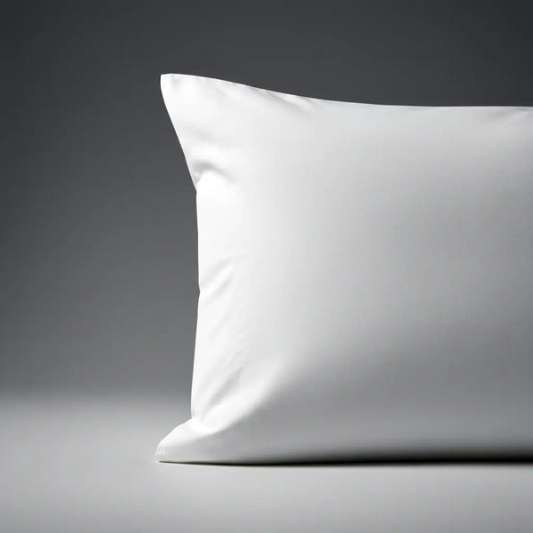 Plain (No Satin Stitch) – White Cotton 300TC Oxford Pillow Case – Linen and Co