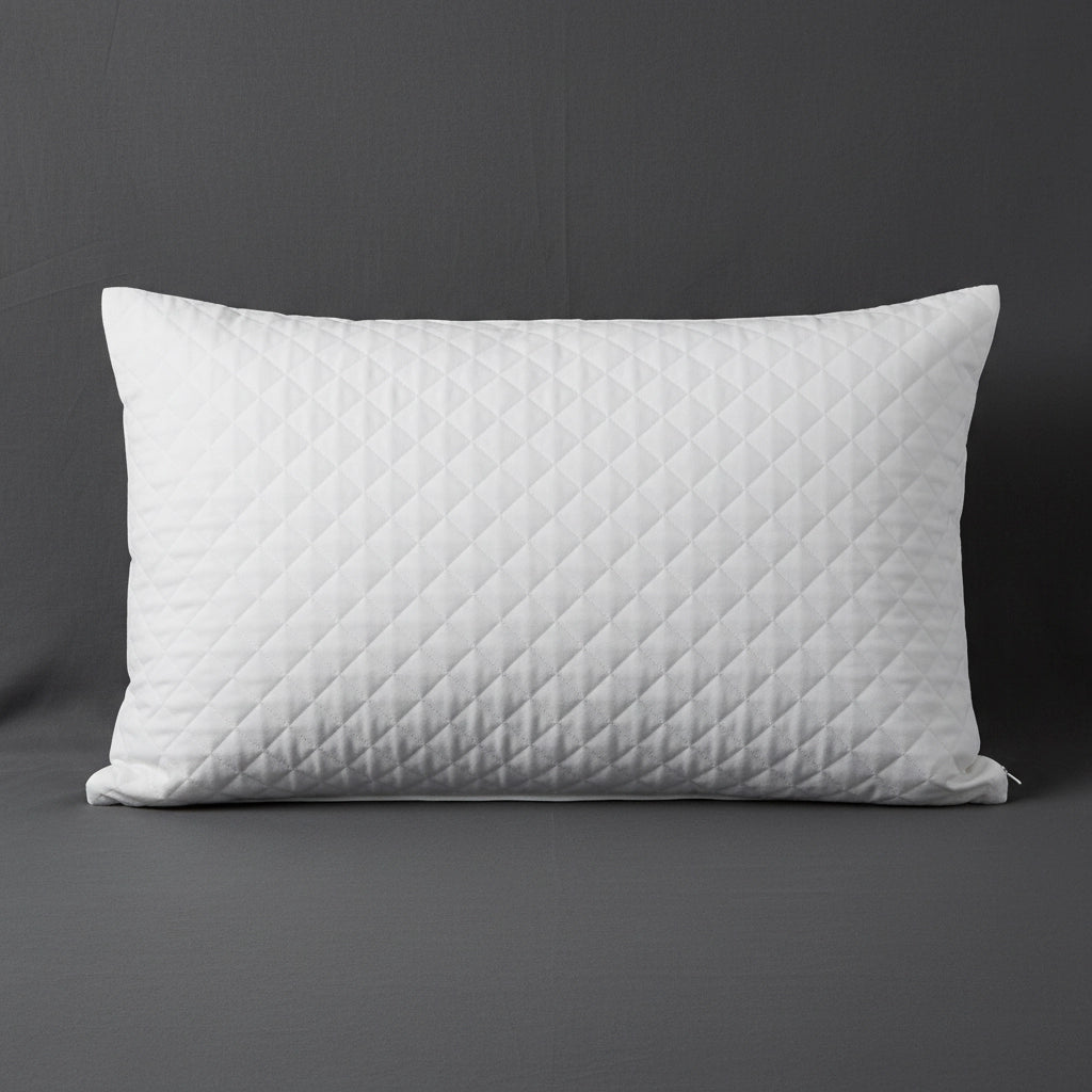 Quilted Wetsafe pillow protector by Linen and Co - waterproof pillow protection for hospitality and home