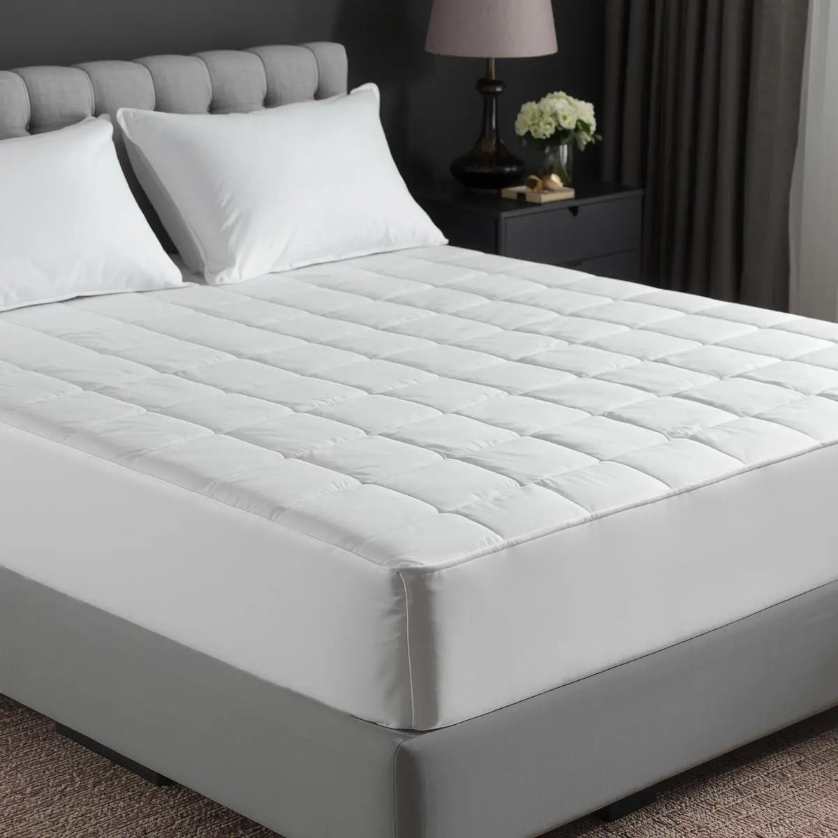 Quilted Wetsafe mattress protector by Linen and Co