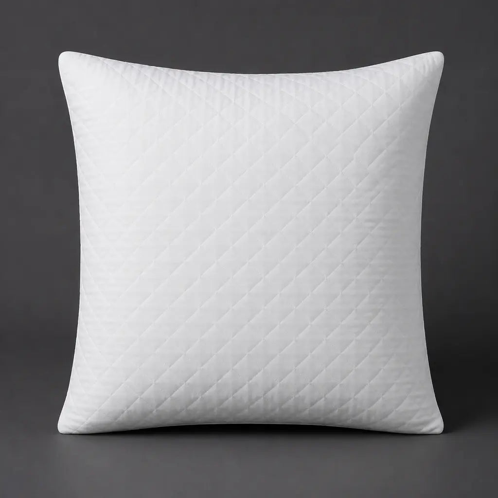 Quilted Wetsafe continental pillow protector by Linen and Co - padded waterproof protection