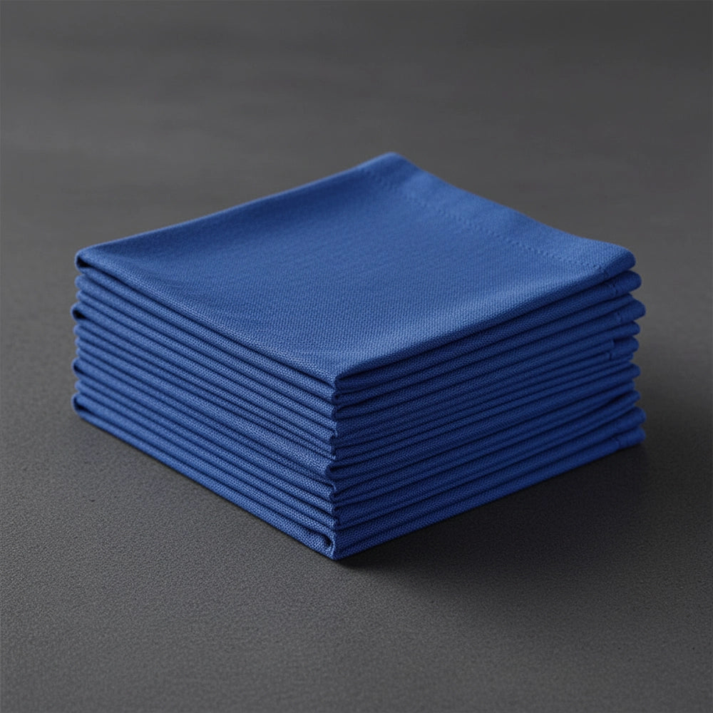 Royal Blue Tabling Napkins by Linen and Co - premium hospitality 