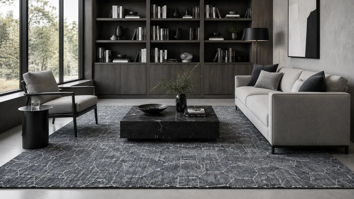 Care notes imagery for Babylon Rug