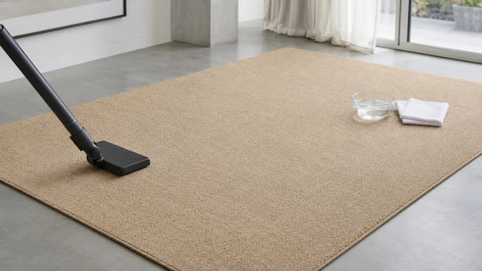 Care notes imagery for Frontier Rug