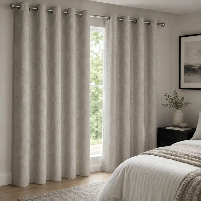Nebula Blockout Ready-Made Eyelet Curtain