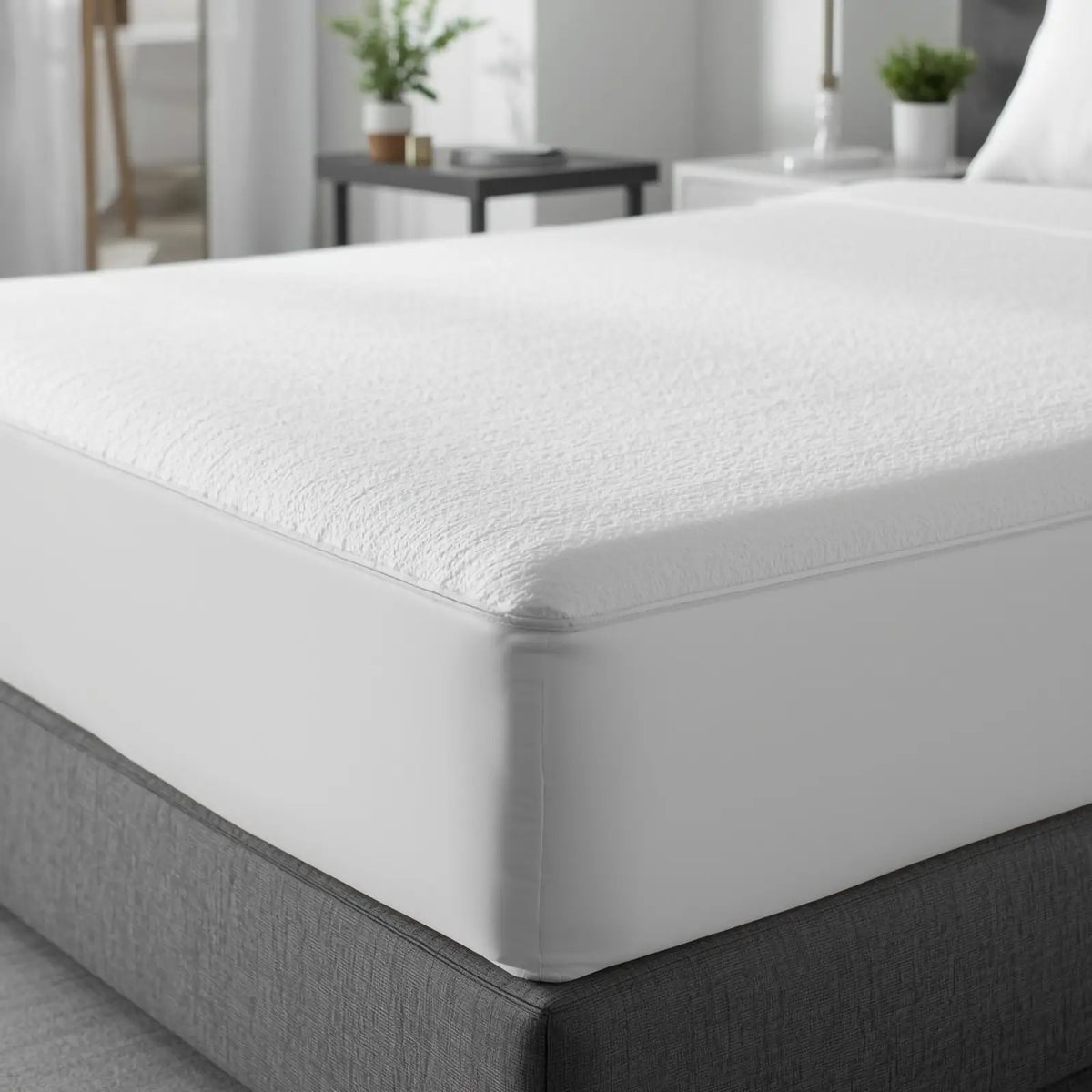 Towelling Wetsafe mattress protector by Linen and Co