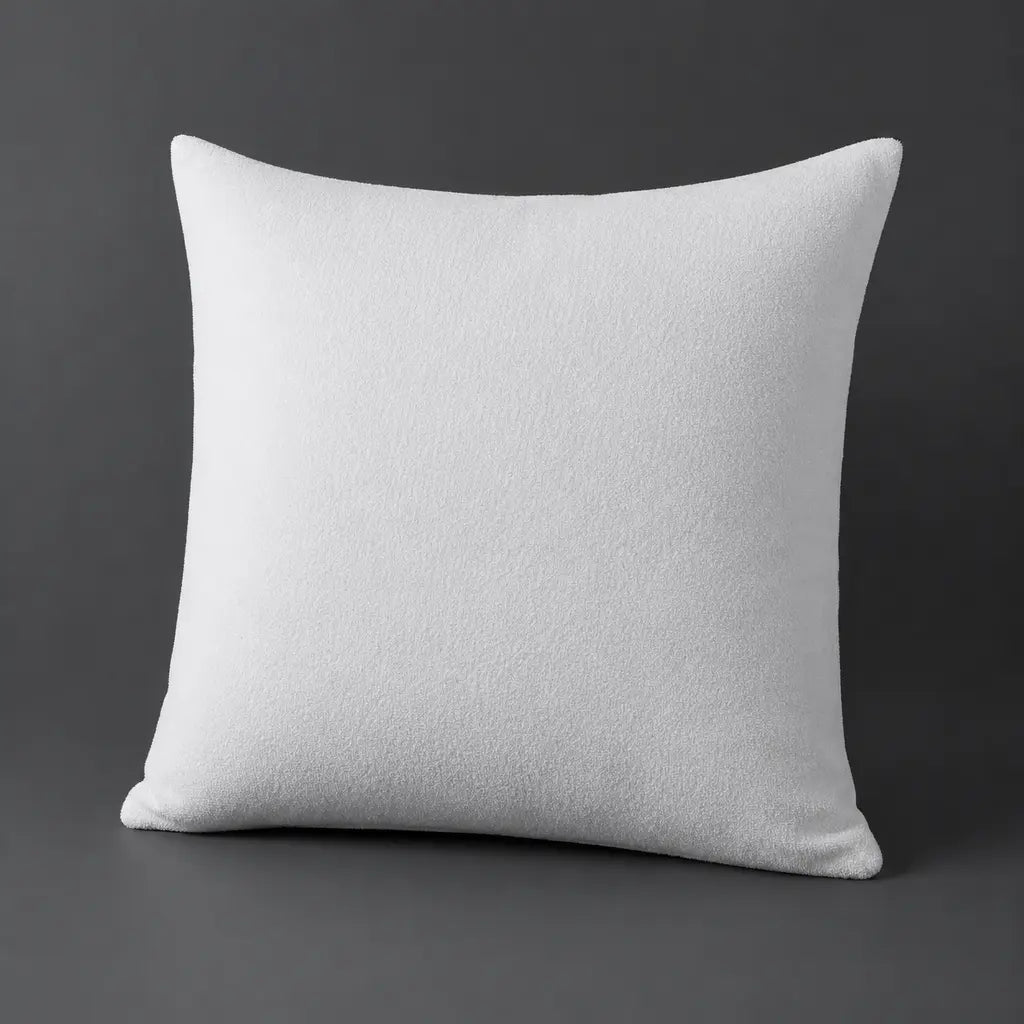 Towelling Wetsafe continental pillow protector by Linen and Co - white terry waterproof protection