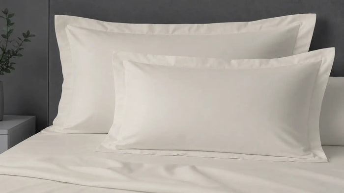 Cream Cotton 200TC Oxford Pillow Case