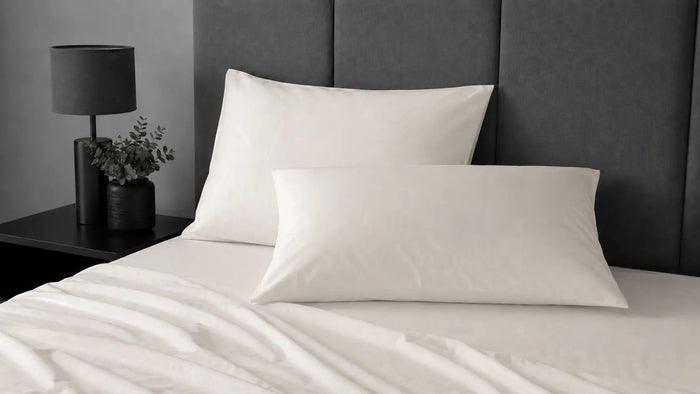 Cream Cotton 200TC Pillow Case