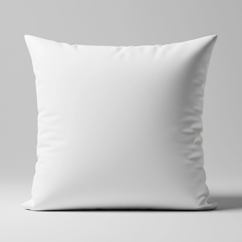 White Continental Pillow (80×80cm) luxury microfibre with cotton percale fabric – Linen & Co hospitality bedding
