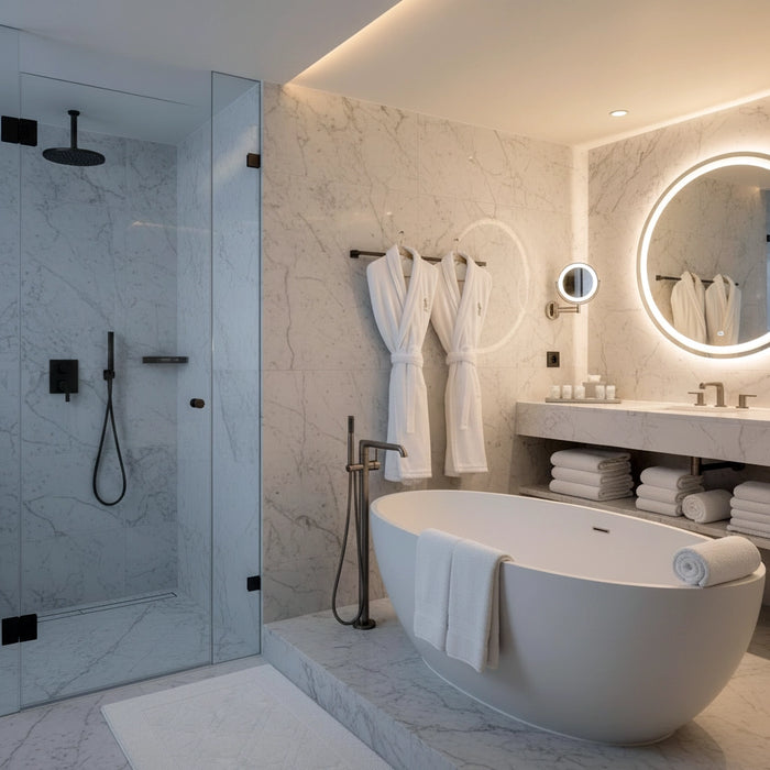 Care notes imagery for Towelling Bath Robe