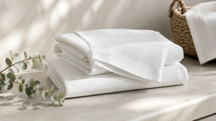 Care notes imagery for Whittaker Sheer Ready-Made Eyelet Curtain