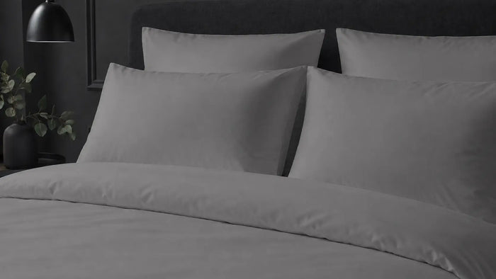Why choose Grey Polycotton 200TC Duvet Cover Set