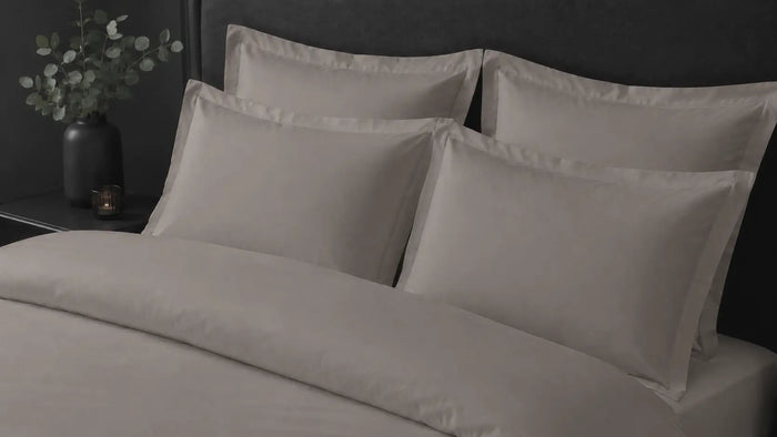 Why choose Stone Cotton 200TC Oxford Duvet Cover Set