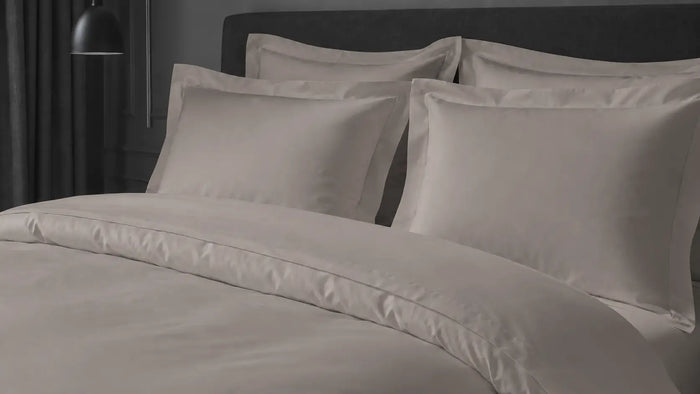 Why choose Stone Polycotton 200TC Oxford Duvet Cover Set
