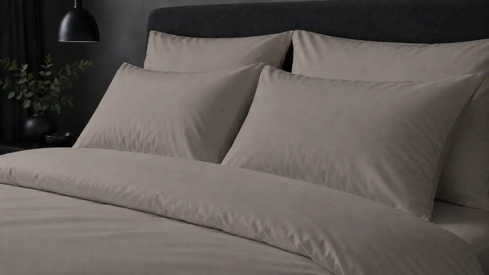 Why choose Stone Polycotton 200TC Duvet Cover Set