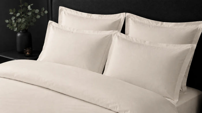 Why choose Cream Cotton 200TC Oxford Duvet Cover Set