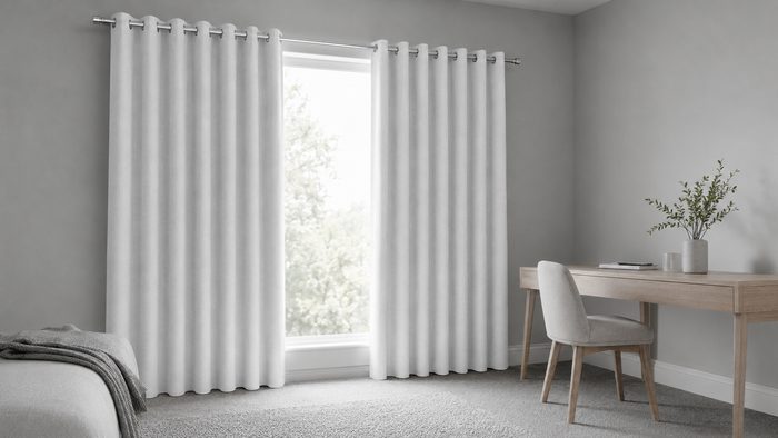 Ideal uses for Woven Blockout Curtain - Eyelet